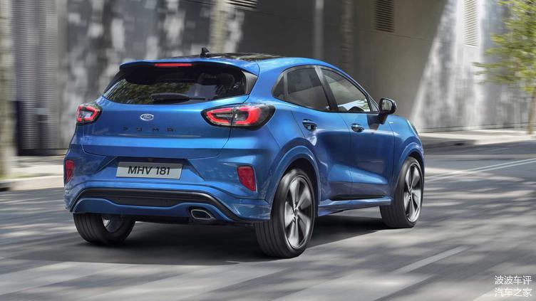 福特發(fā)布PUMA小型SUV官圖，歐式風(fēng)格，造型很有柔和感