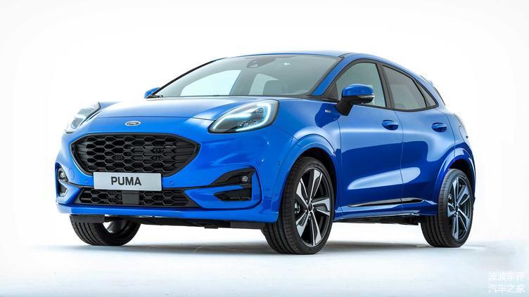 福特發(fā)布PUMA小型SUV官圖，歐式風(fēng)格，造型很有柔和感