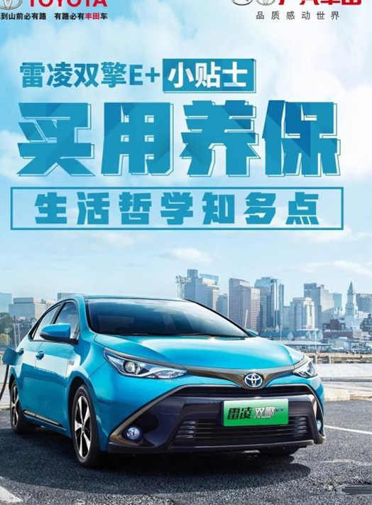 雷凌雙擎E “買用養(yǎng)保” 把錢花在刀刃上！